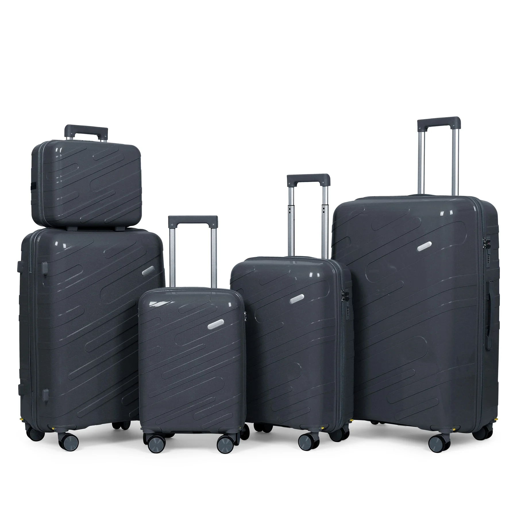 Color GlideDash PP 4-Piece Luggage Set detail 1