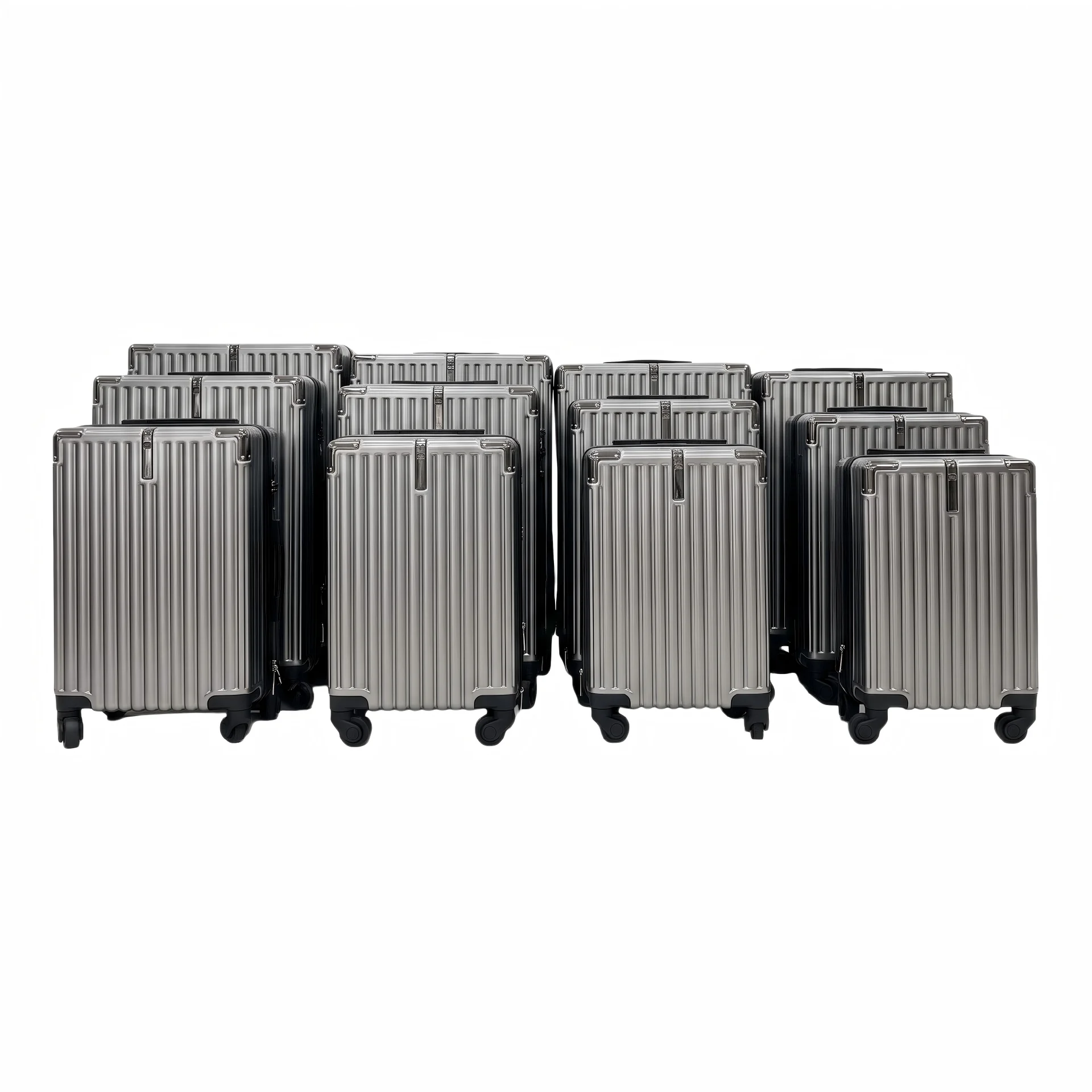 Набор Color RibLine из 12 чемоданов ABS SKD