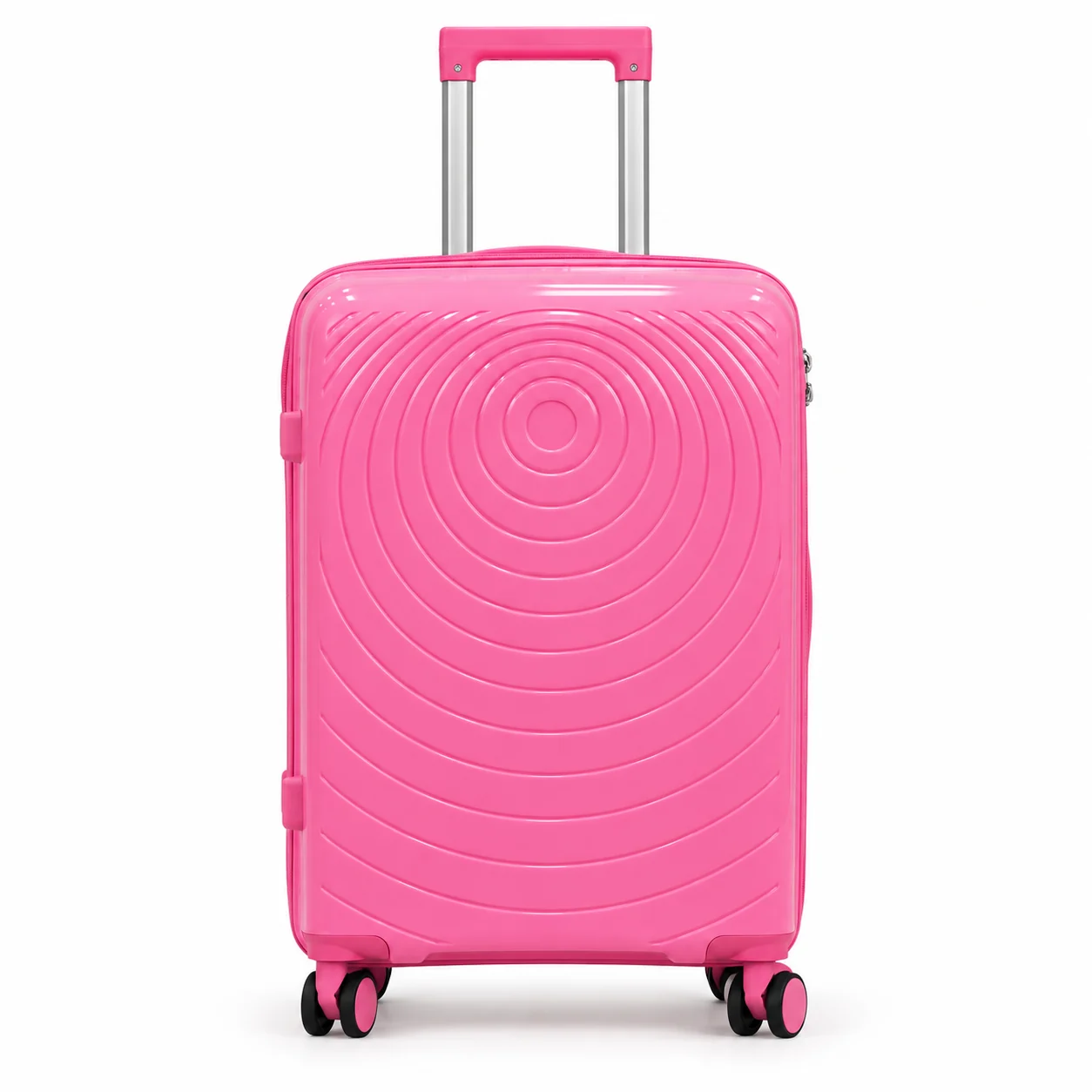 PinkNest SKD luggage circular shell design