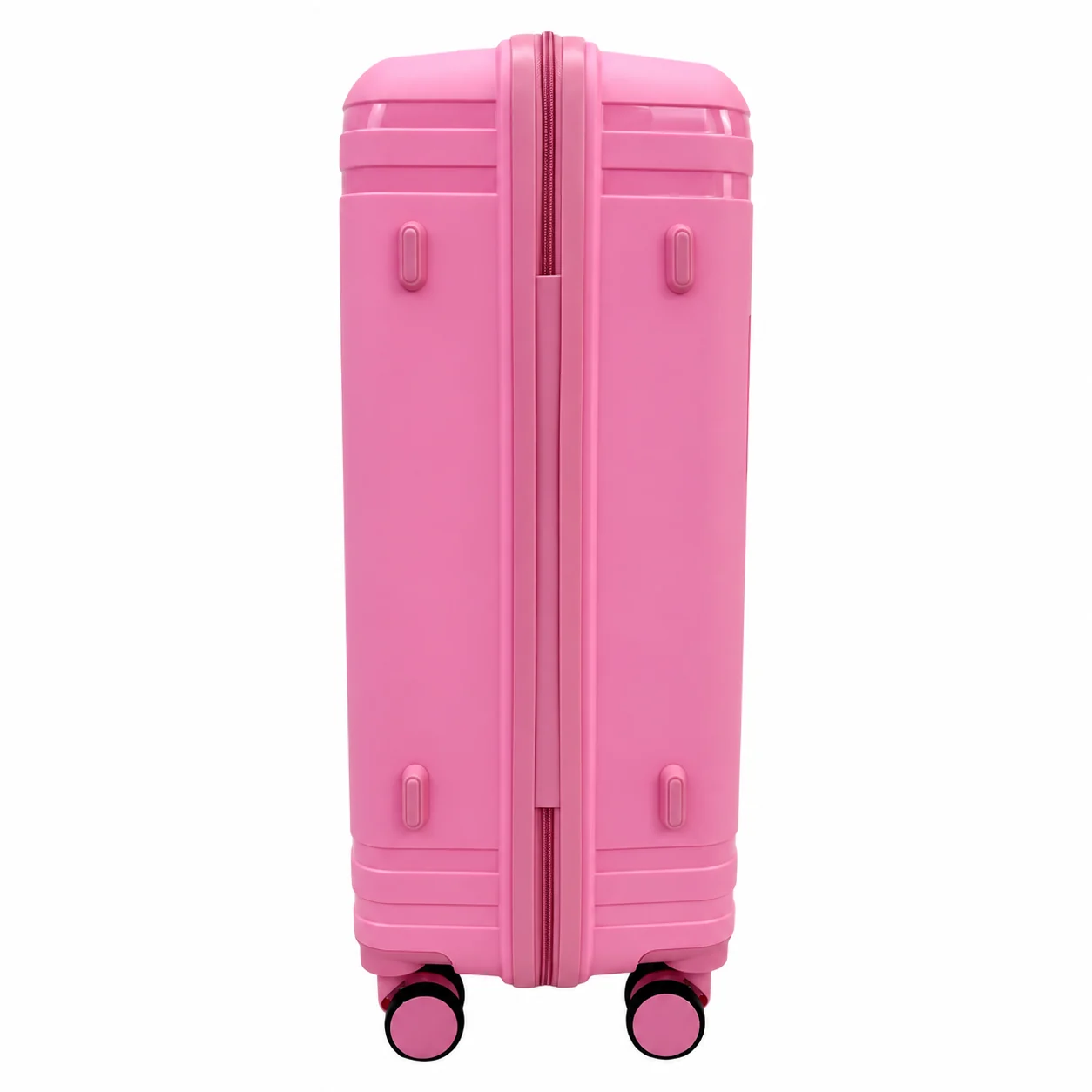 PinkNest SKD luggage side feet and zipper