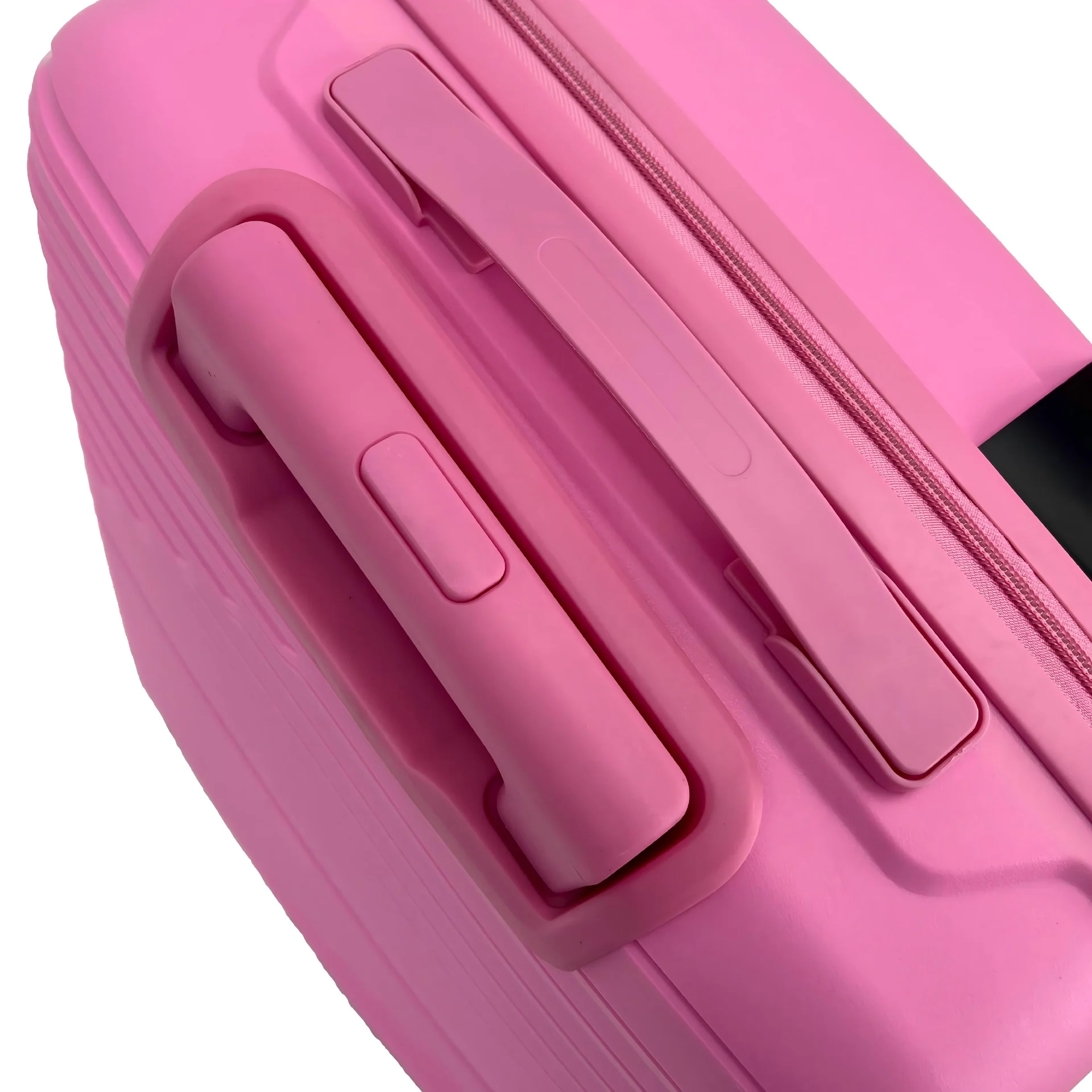 PinkNest SKD luggage carry handle detail