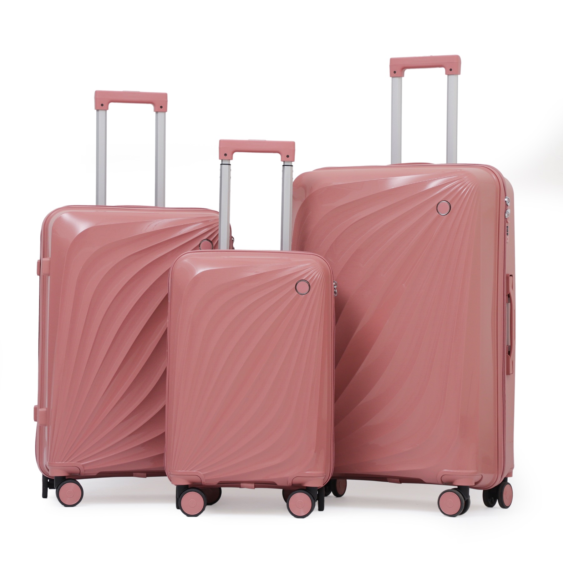 Color FlowShell PP Luggage Set detail 2