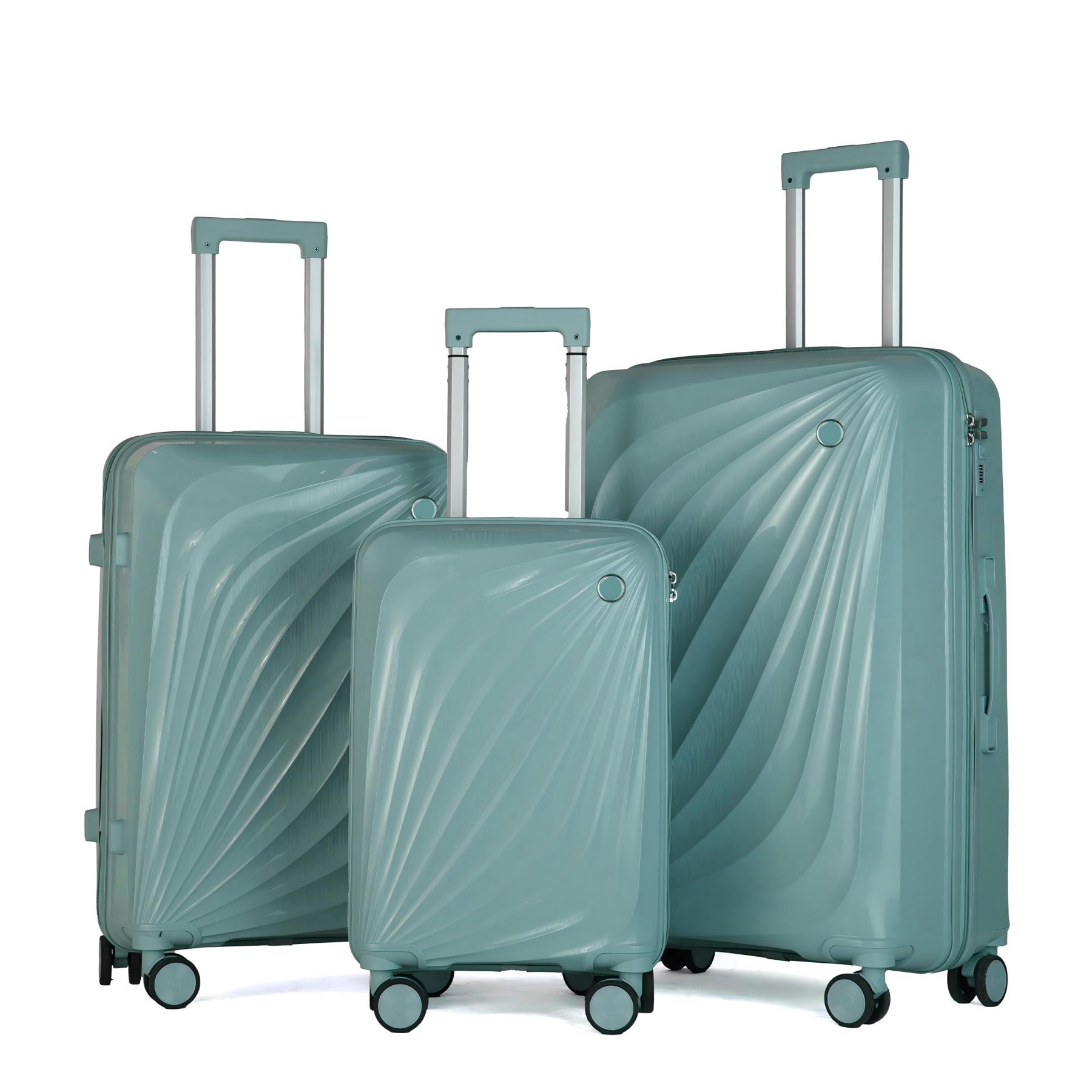 Color FlowShell PP Luggage Set