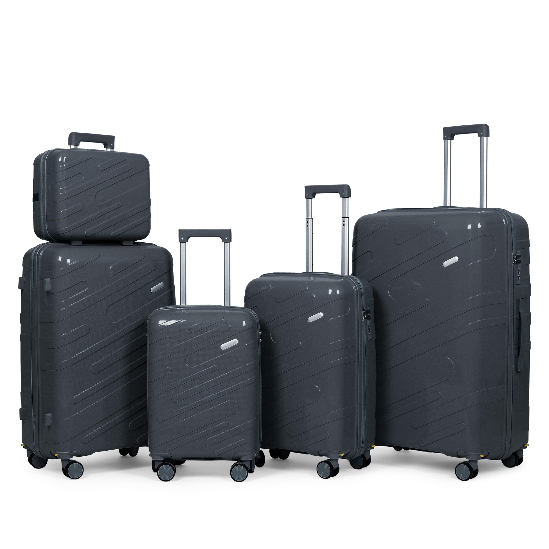Color GlideDash PP 4-Piece Luggage Set detail 1
