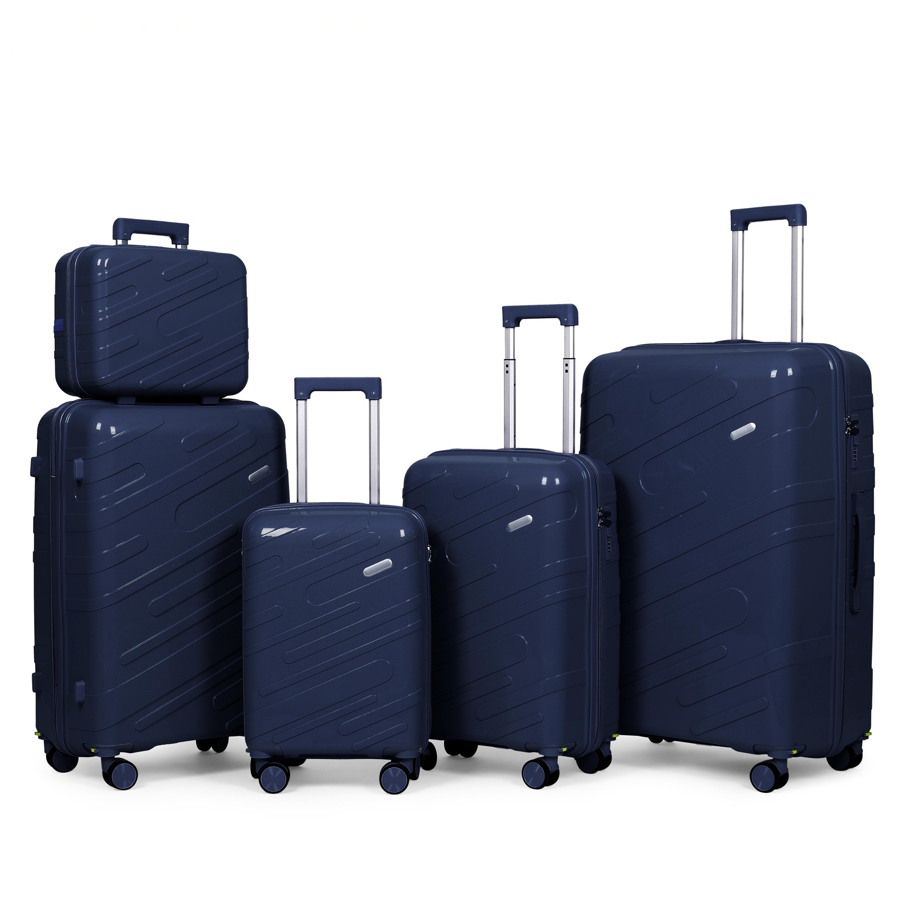 Color GlideDash PP 4-Piece Luggage Set